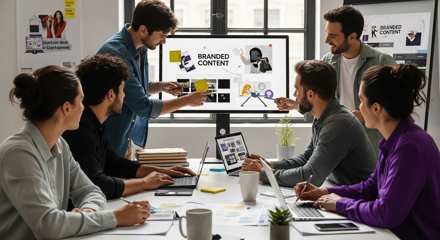 branded content strategy team