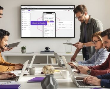 mobile attribution teamwork office