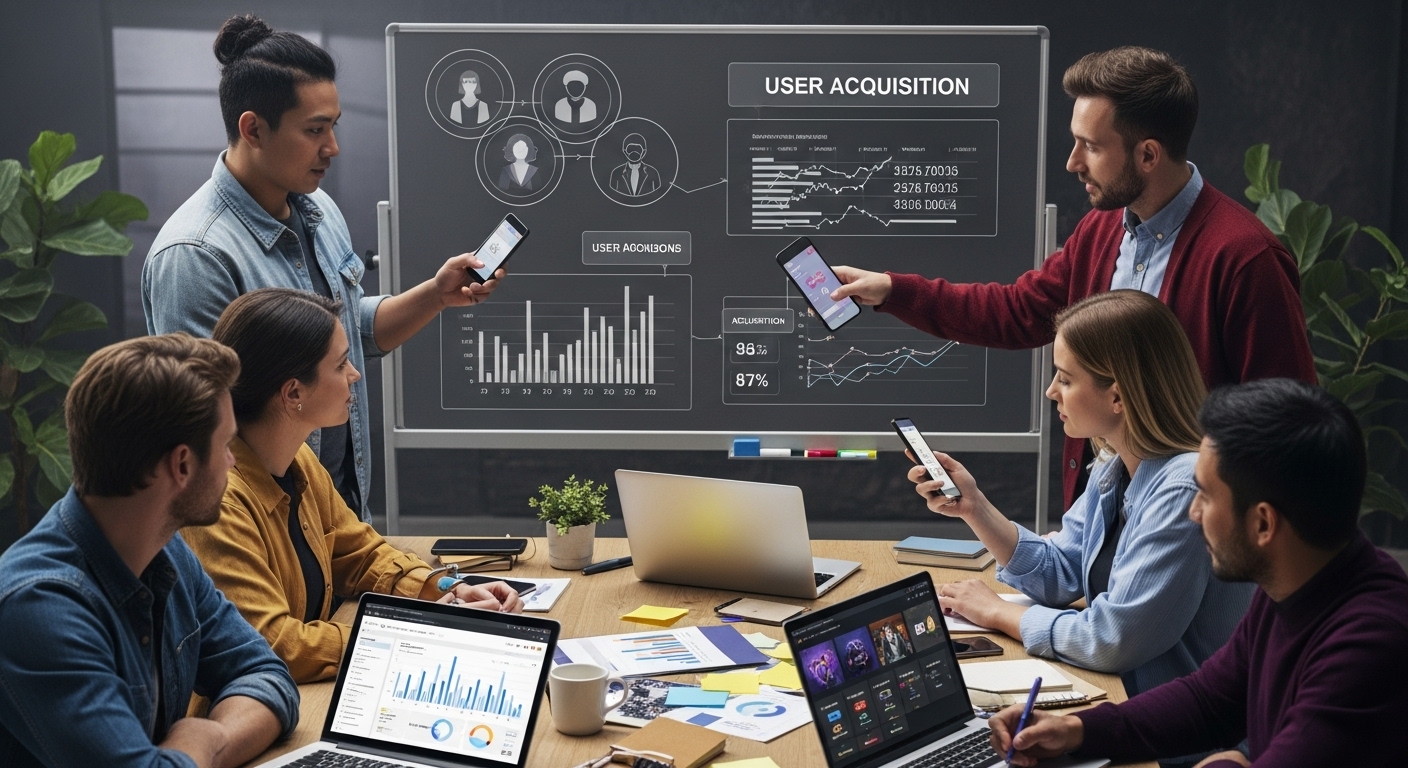 mobile game user acquisition strategy