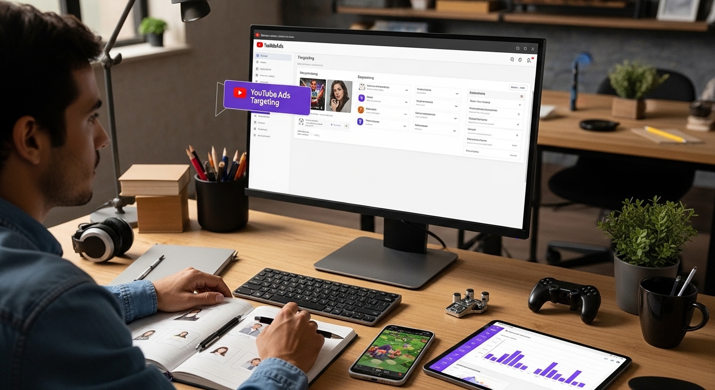youtube ads targeting, mobile games