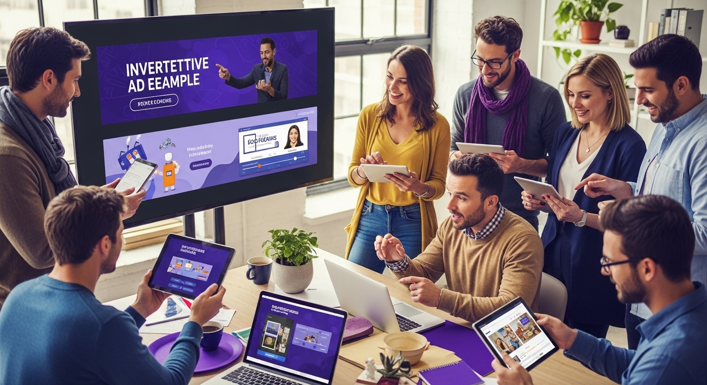 interactive banner ads, digital engagement, teamwork