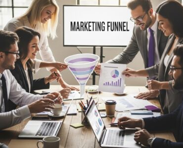 marketing funnel teamwork