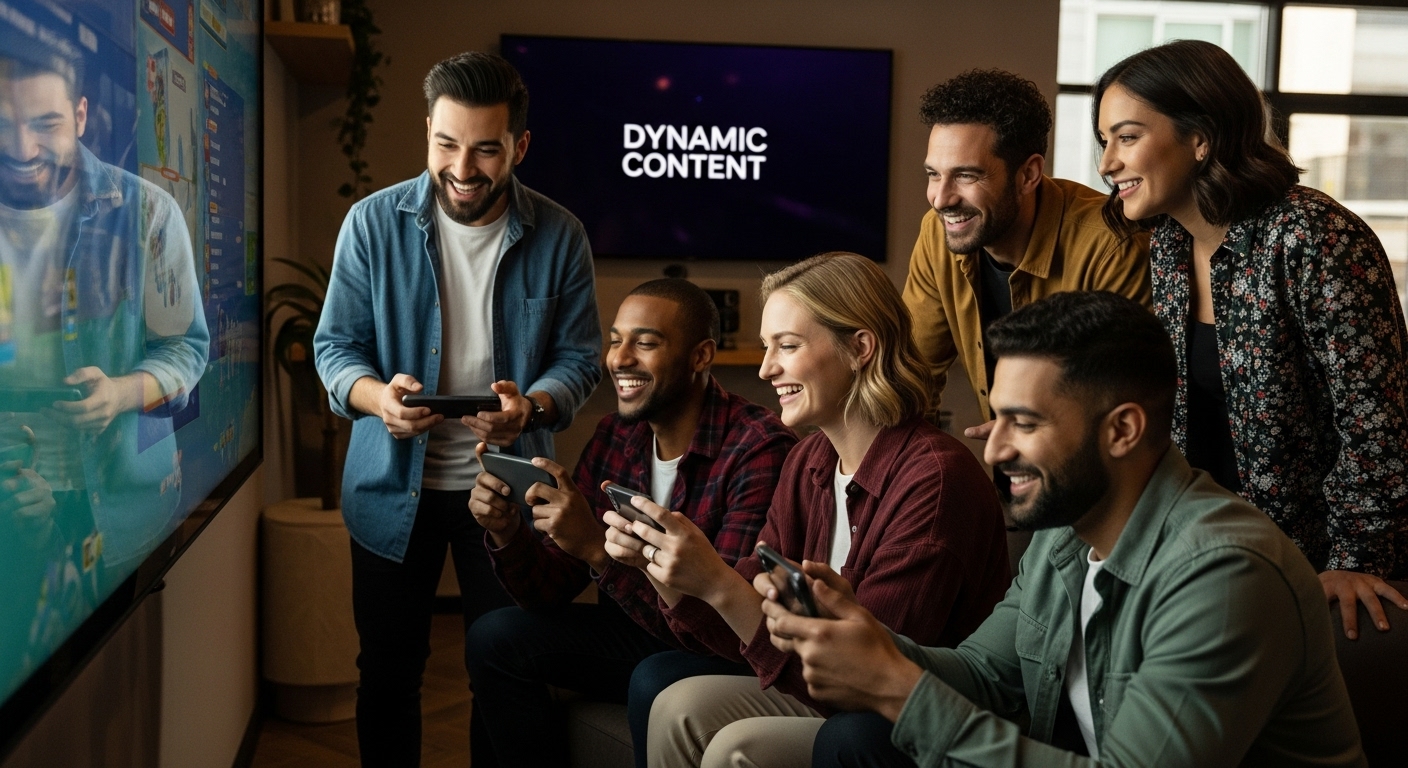 dynamic content gaming image