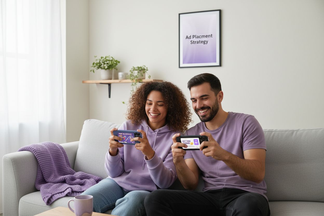 ad placement strategy mobile gaming