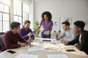 creative ad concepts brainstorming