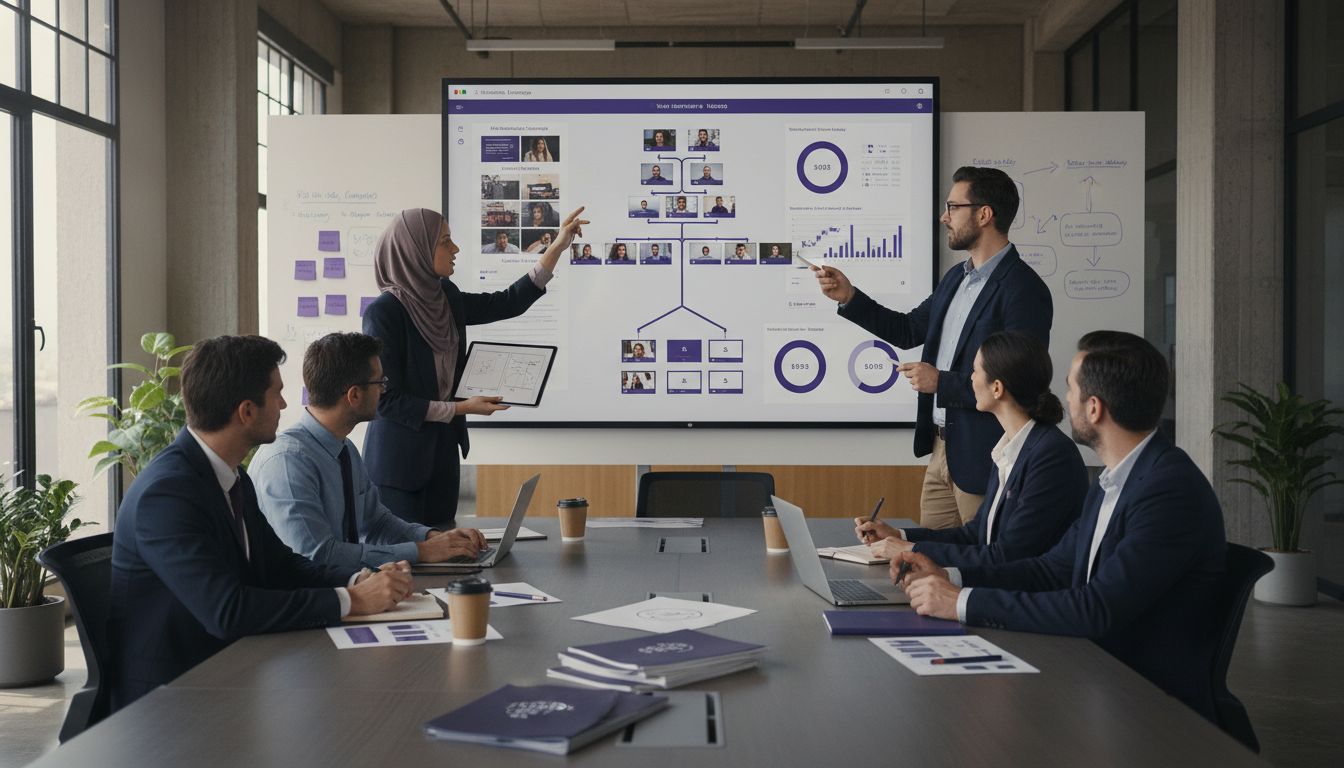 interactive video workspace