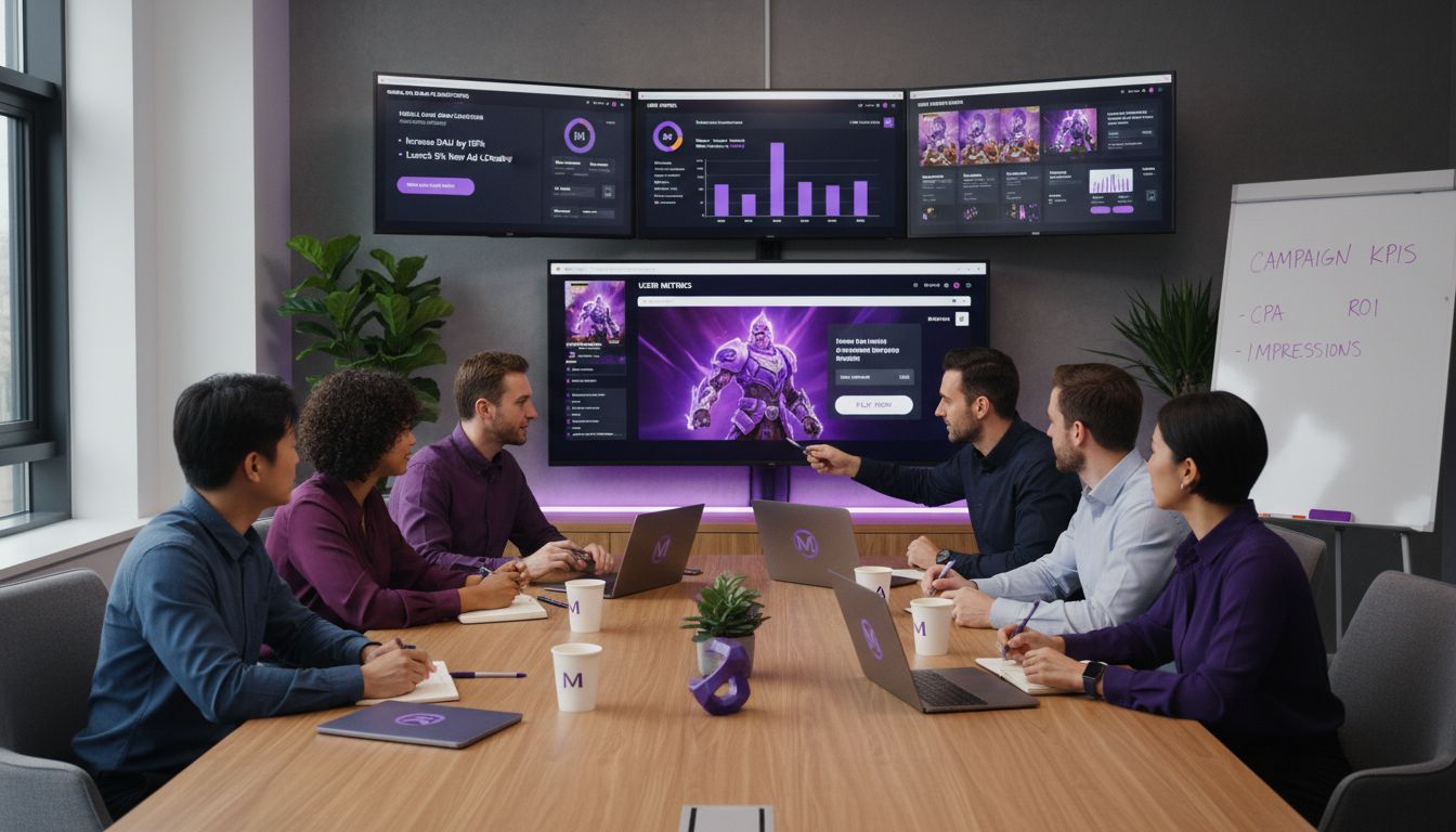 mobile game marketing team