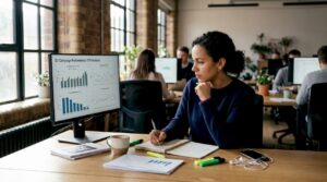 Marketer tracking playable ad CTR on computer