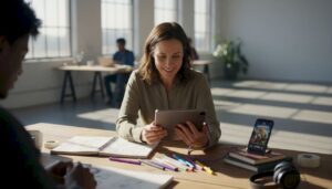 Creative in open studio testing game ads