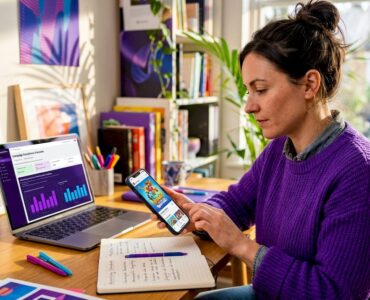 Mobile game marketer checking ad compliance
